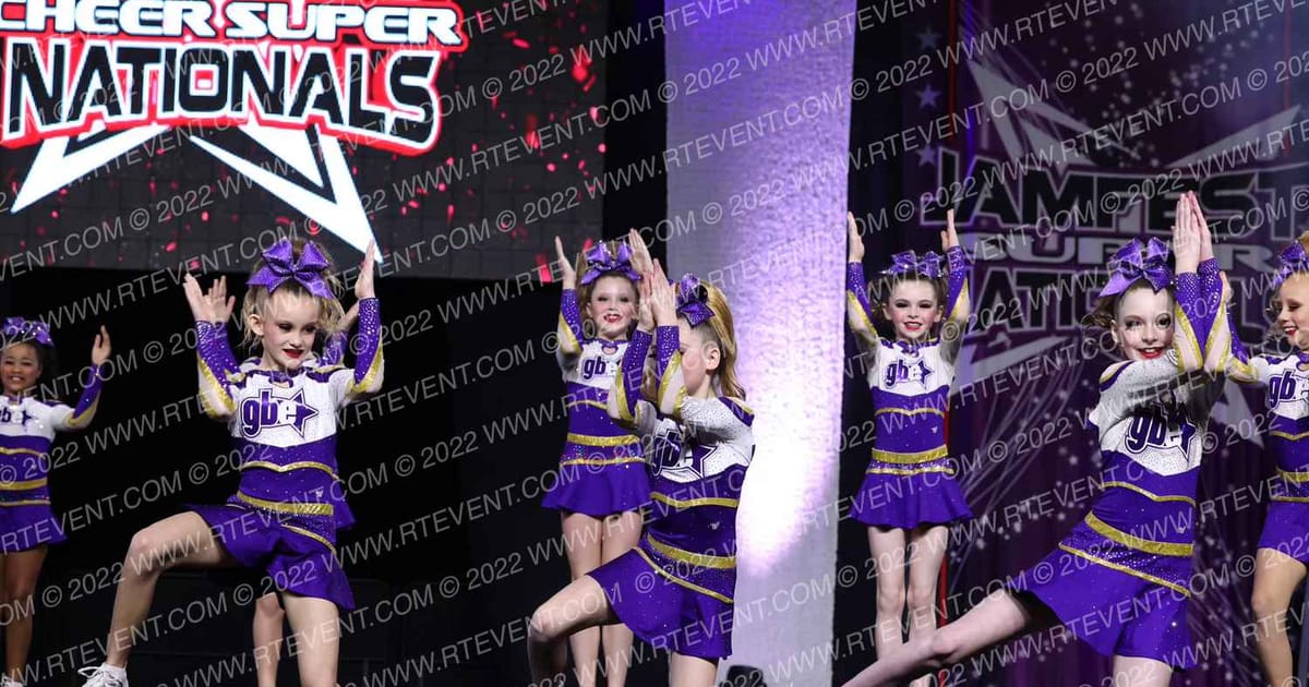 Green Bay Elite All-Stars Lemon · Cheer Super Nationals