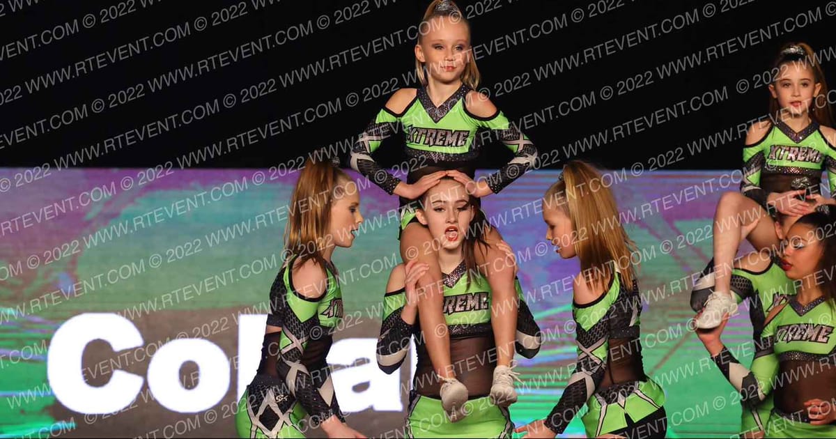 Minnesota Xtreme All Star Cheer Cobalt · Rockstar NV KC Grand Nationals