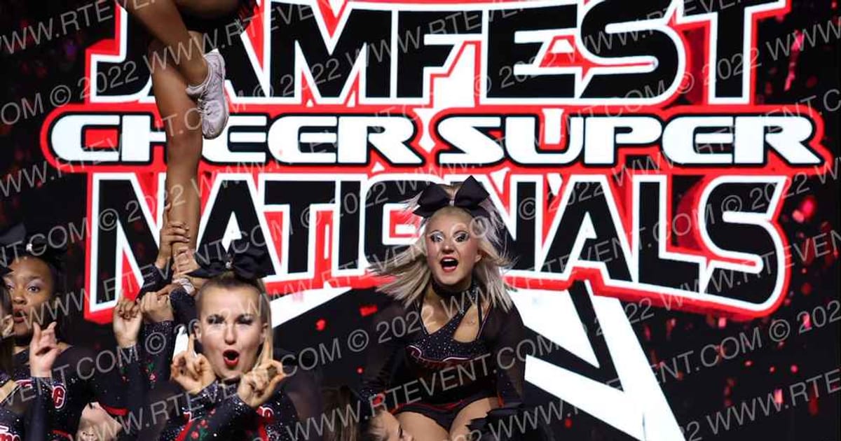 GymTyme All-Stars Rose · Cheer Super Nationals