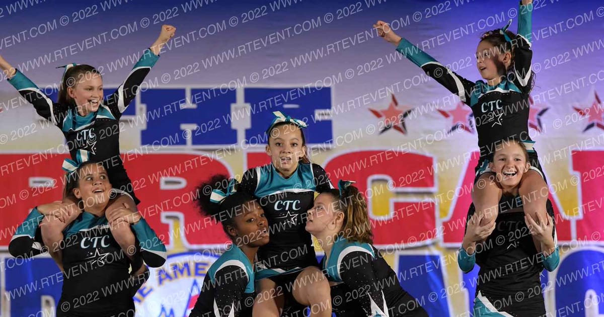 Cirque Tumble Cheer Mystere · The American Championships San Jose Pac West Grand Nationals