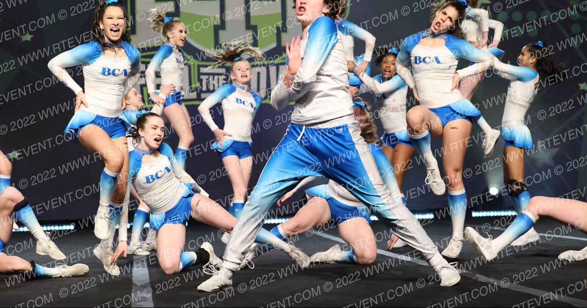 Beach Cheer Athletics JetStream · Feel The Power East FIXED