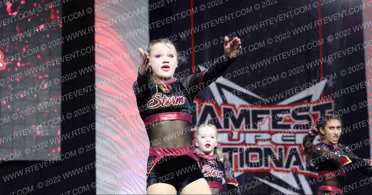 South Jersey Storm Sprites · Cheer SUPER Nationals