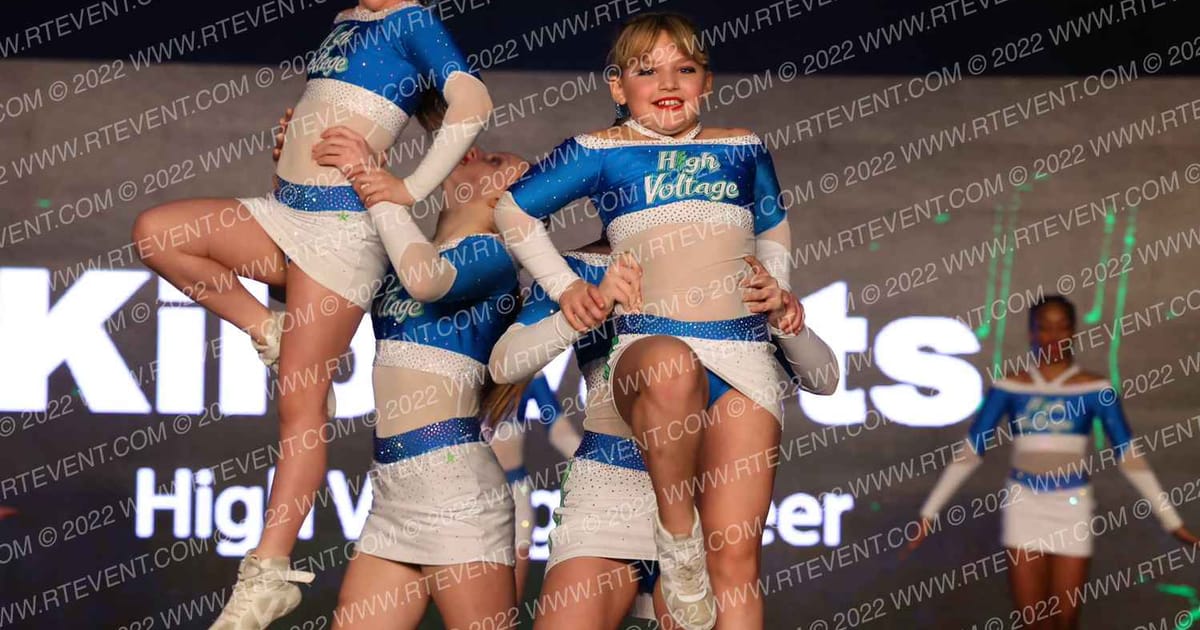 High Voltage Cheer Kilowatts · Rockstar NV KC Grand Nationals