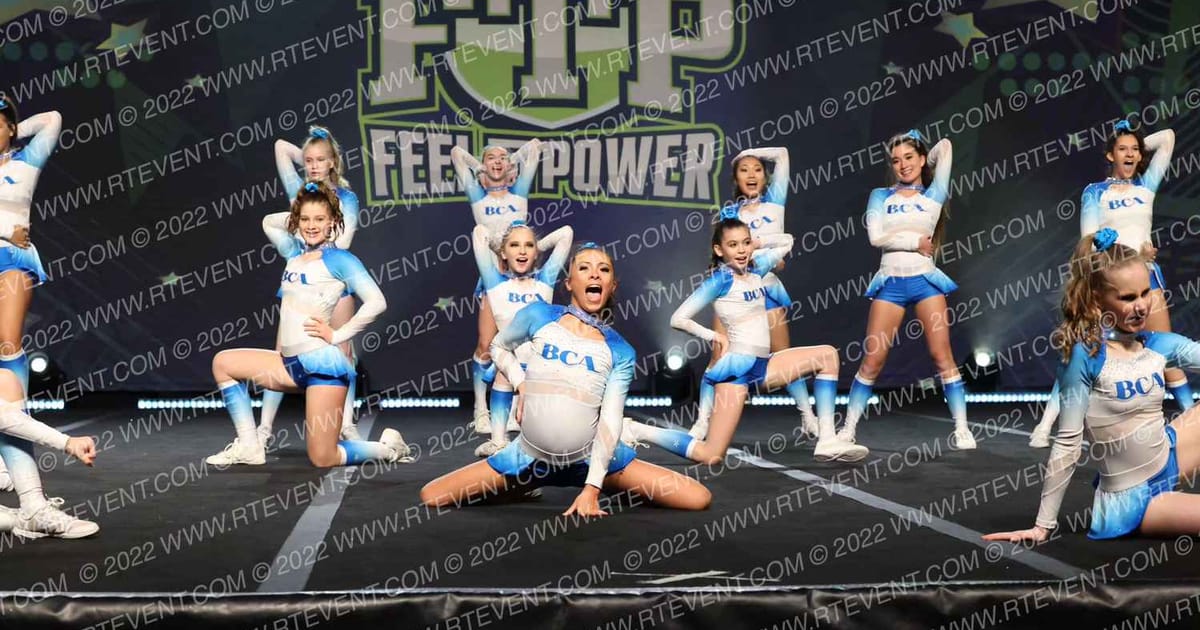 Beach Cheer Athletics Bombora · Feel The Power East FIXED