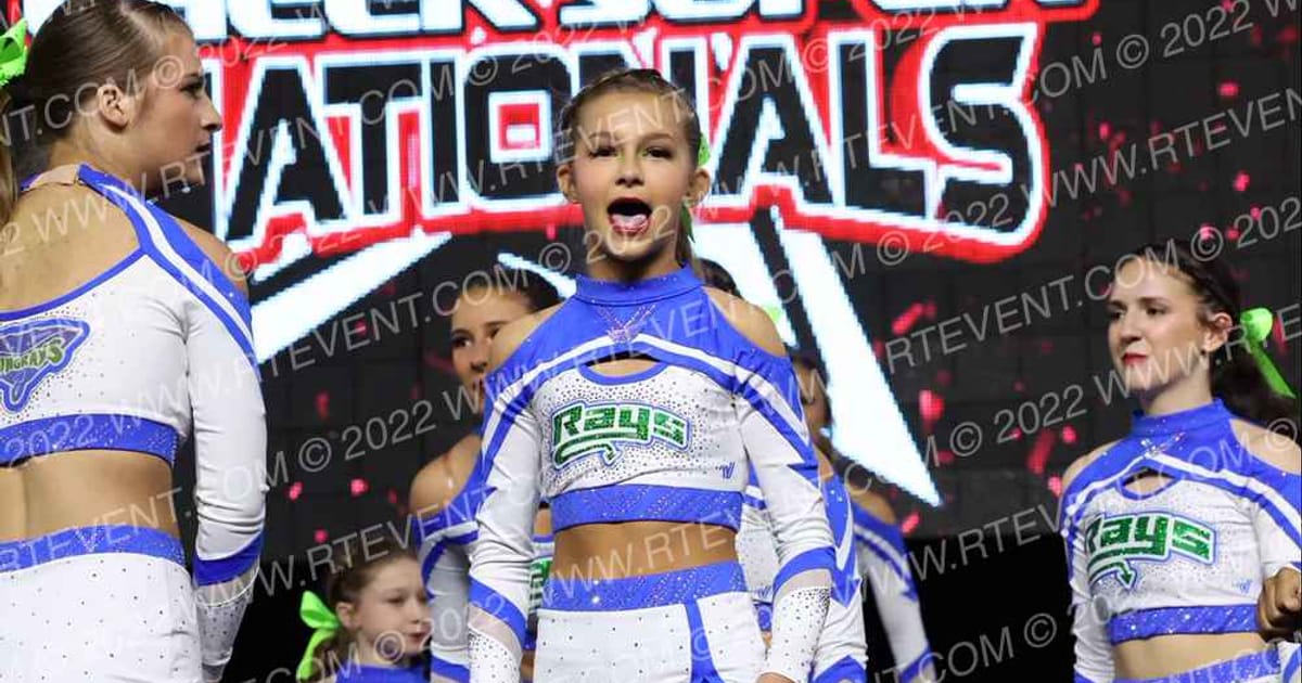 The Stingray All Stars Lime · Cheer SUPER Nationals