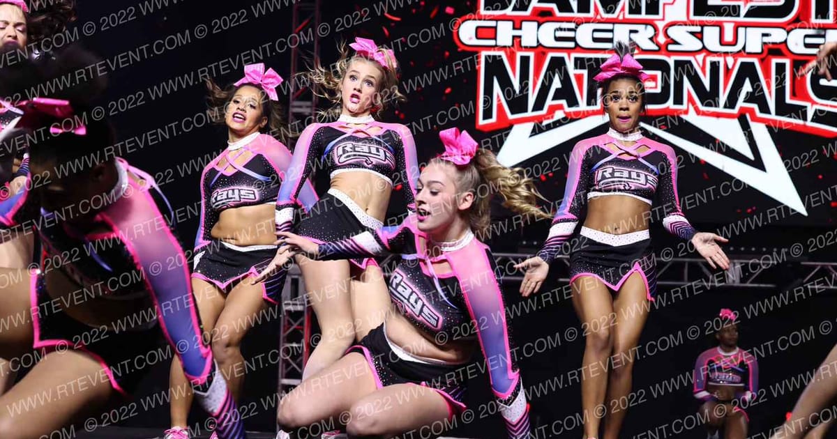 The Stingray All Stars Neon · Cheer Super Nationals