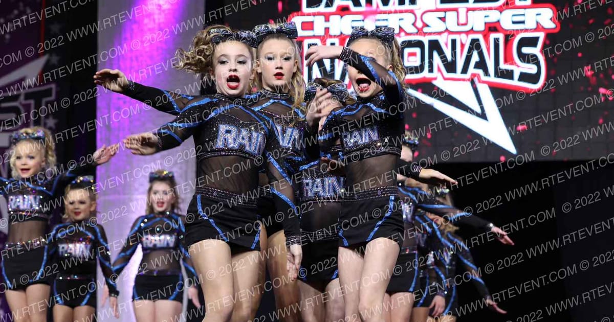 Rain Athletics Mist · Cheer Super Nationals