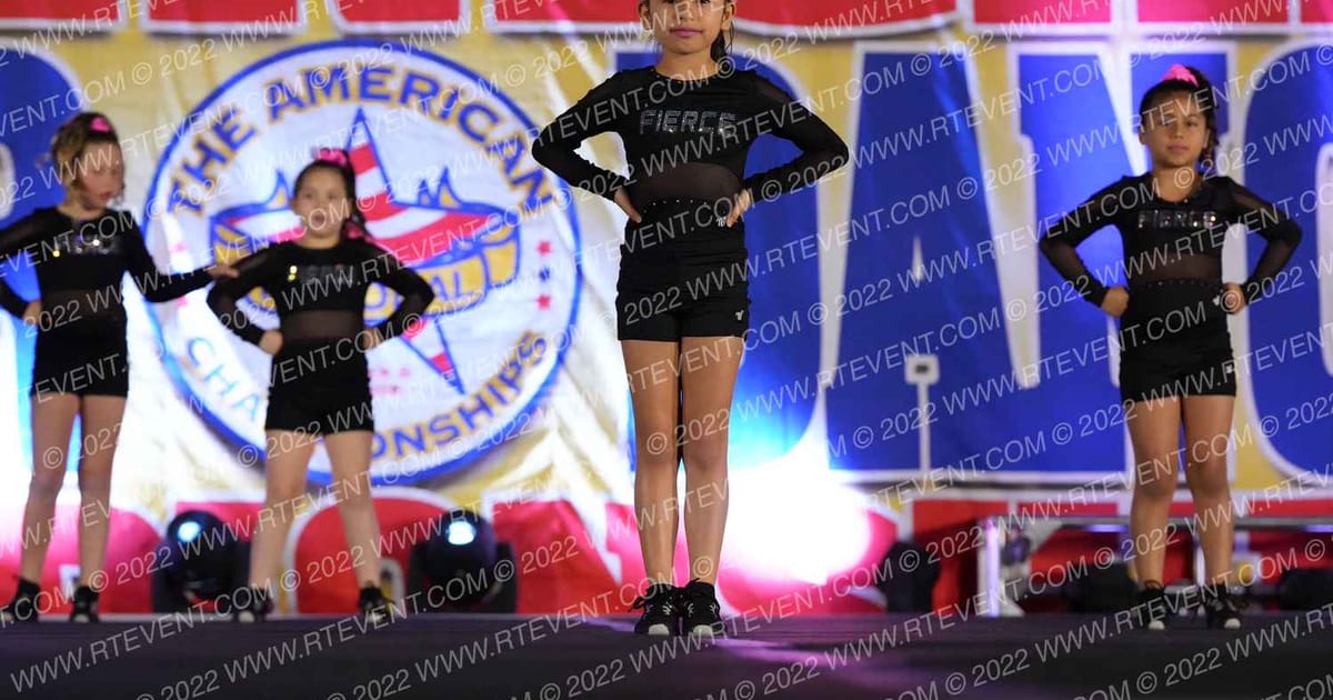 Fierce Cheer Elite Tiny Tiaras · The American Championships San Jose Pac West Grand Nationals