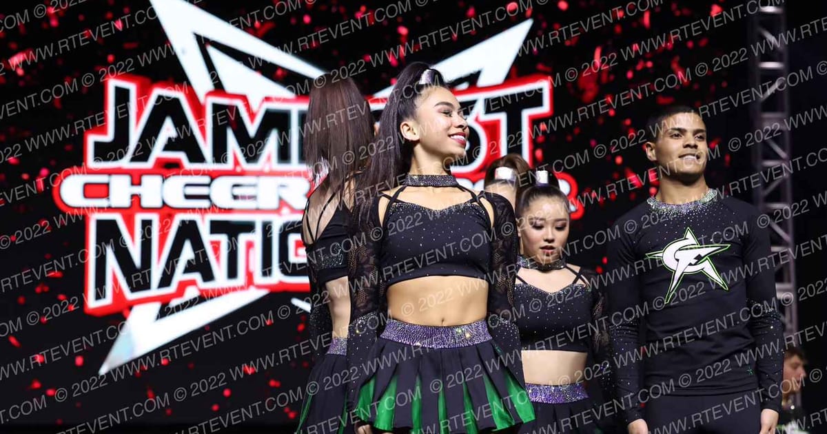 CheerForce San Diego Blackout · Cheer Super Nationals