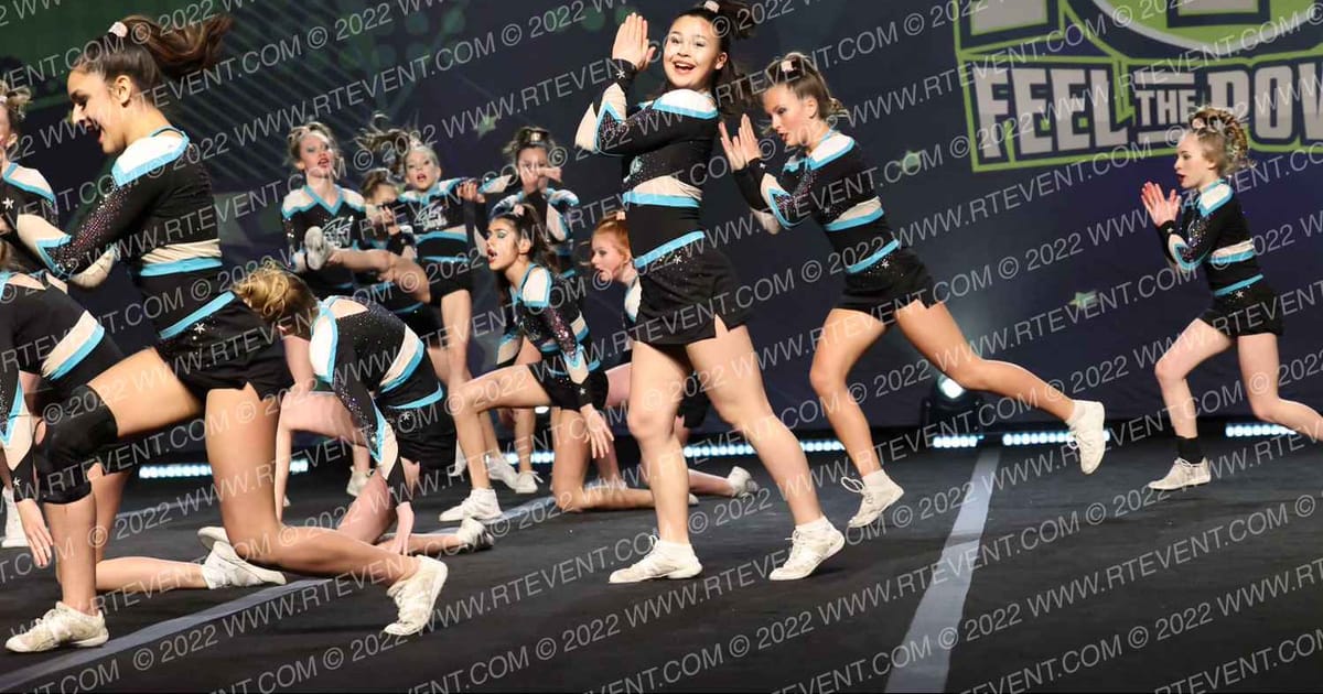 Cheer Sport Sharks - Ottawa Silvertip Sharks · Feel The Power East FIXED