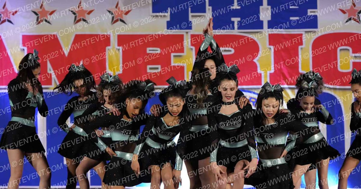 Rebels Elite Rioters · The American Championships San Jose Pac West Grand Nationals