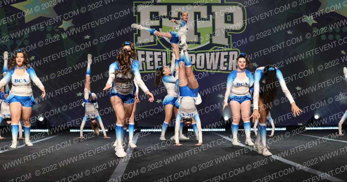Beach Cheer Athletics Waverunners · Feel The Power East FIXED