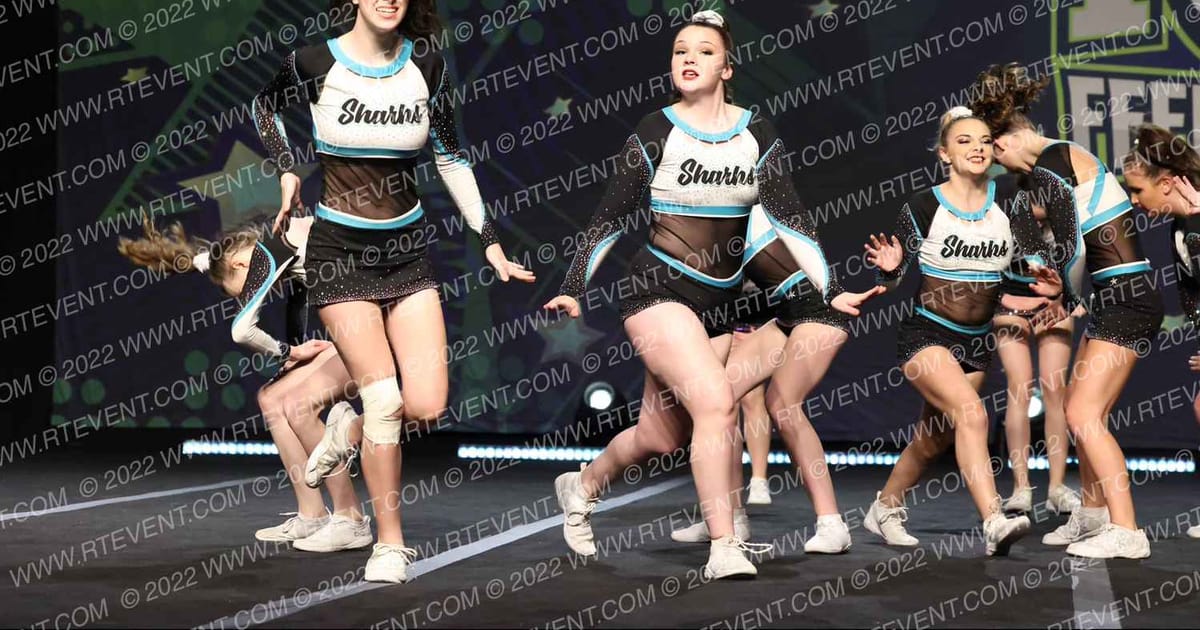 Cheer Sport Sharks - Kitchener Aqua Sharks · Feel The Power East FIXED