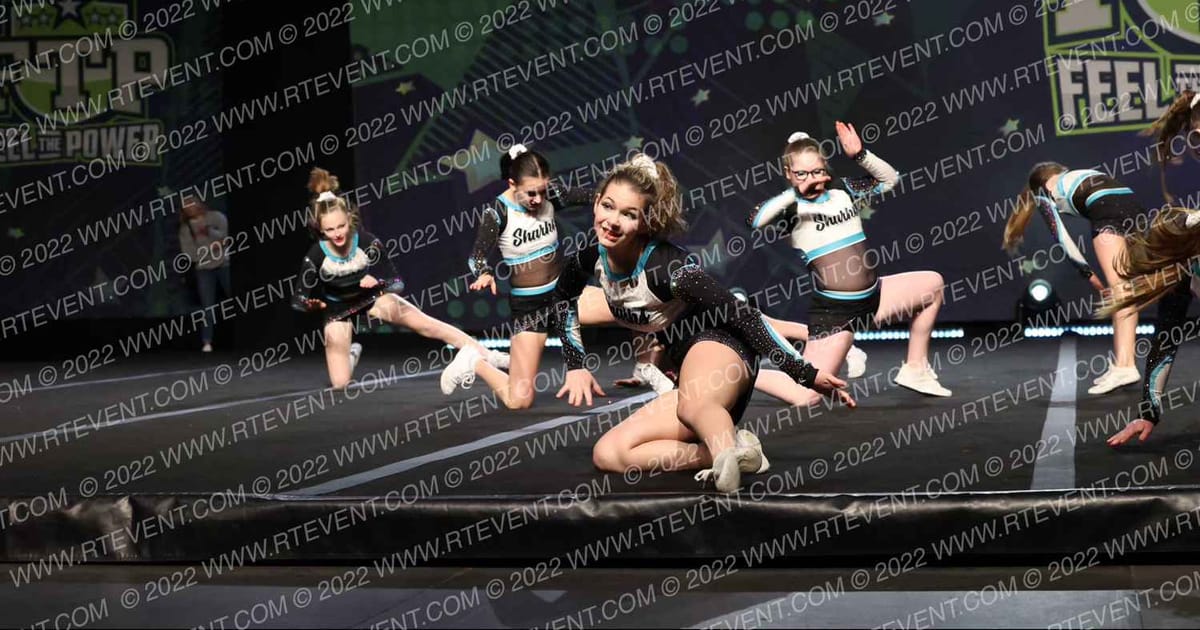 Cheer Sport Sharks - Kitchener Australian Sharks · Feel The Power East FIXED