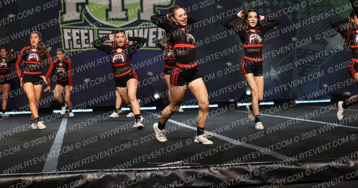 Flames Cheerleading Outblast · Feel The Power East FIXED