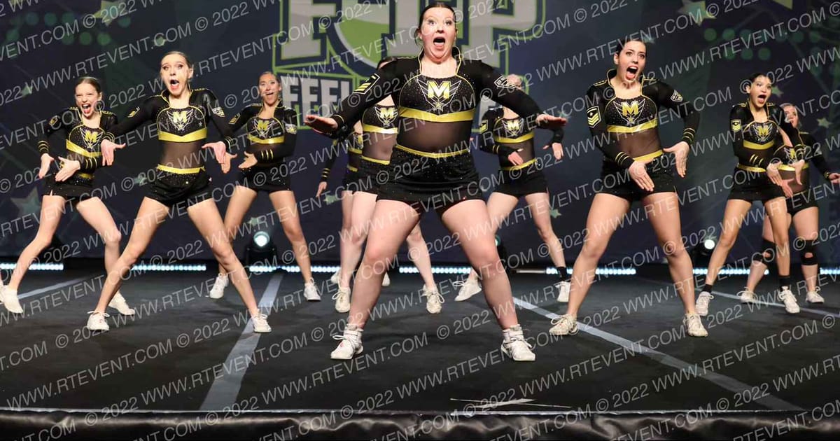 Air Force Mavericks Cheerleading Marshals · Feel The Power East FIXED