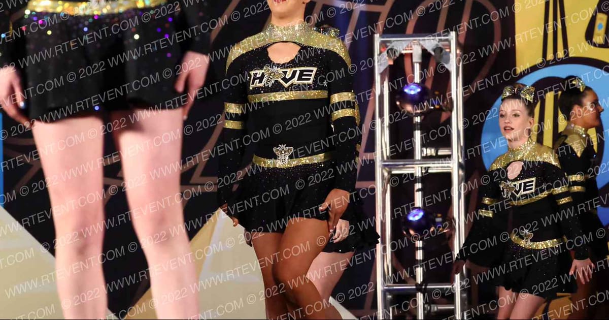 The Hive Cheer Black Out · All Star Challenge Queen of the Nile