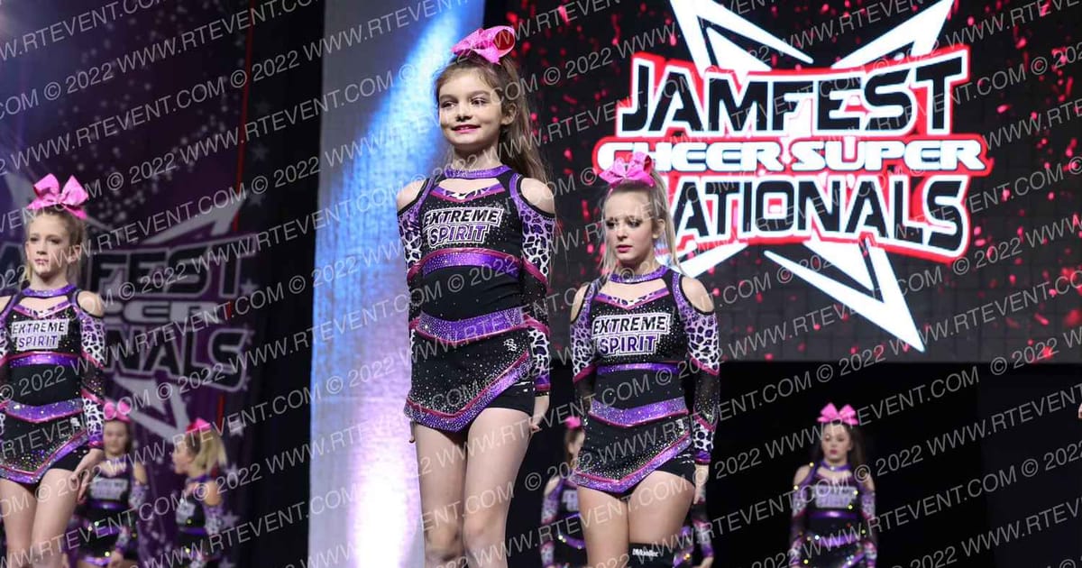 Extreme Spirit All Stars Cheetah Girls · Cheer Super Nationals