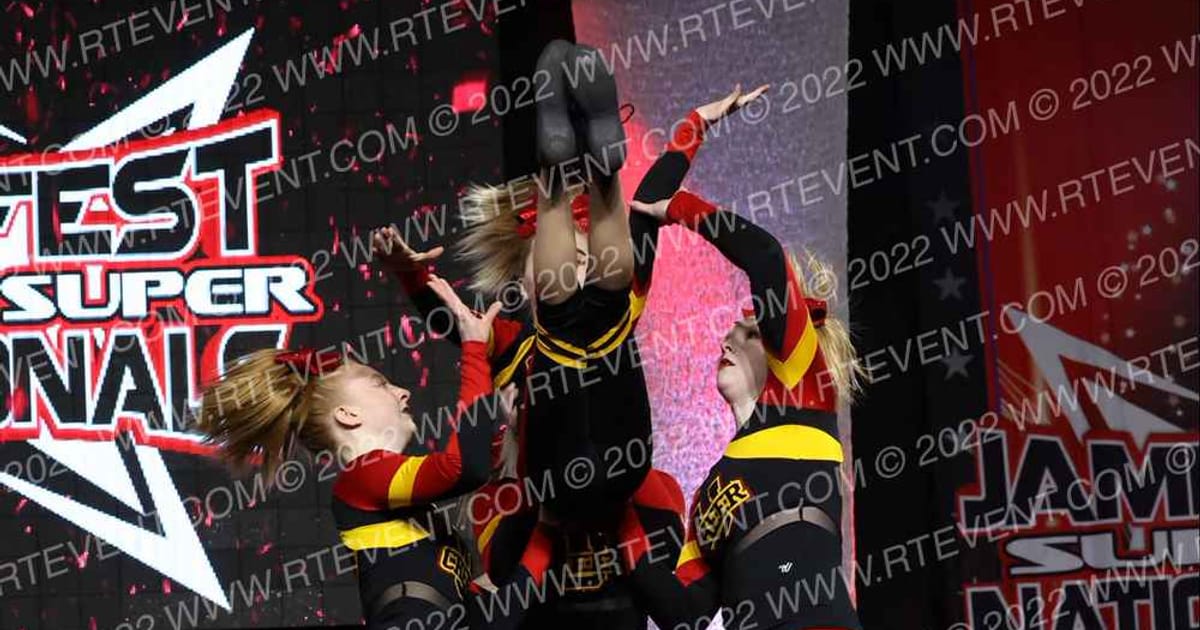 Terre Haute Cheer University HOT WHEELS · Cheer SUPER Nationals
