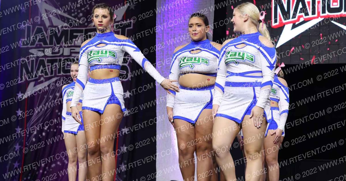 The Stingray All Stars Blush · Cheer Super Nationals