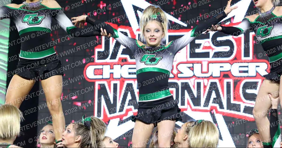 GU Shamrocks Belfast Babes · Cheer SUPER Nationals