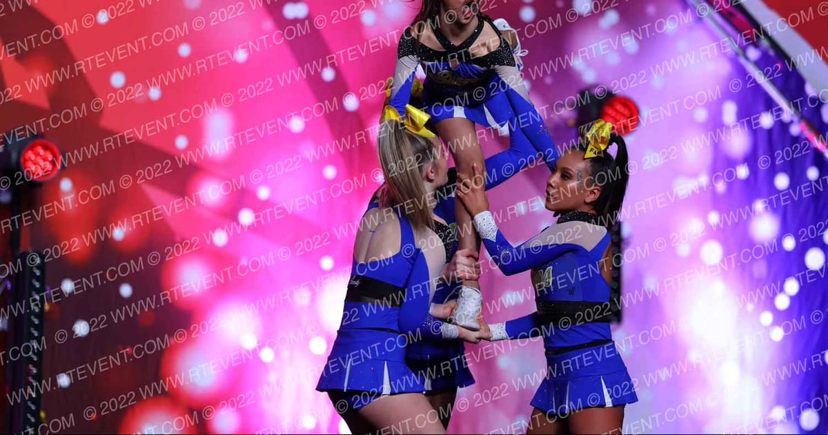 Cheer Central Suns Ultraviolet · Spirit Sports Colorado Springs Nationals