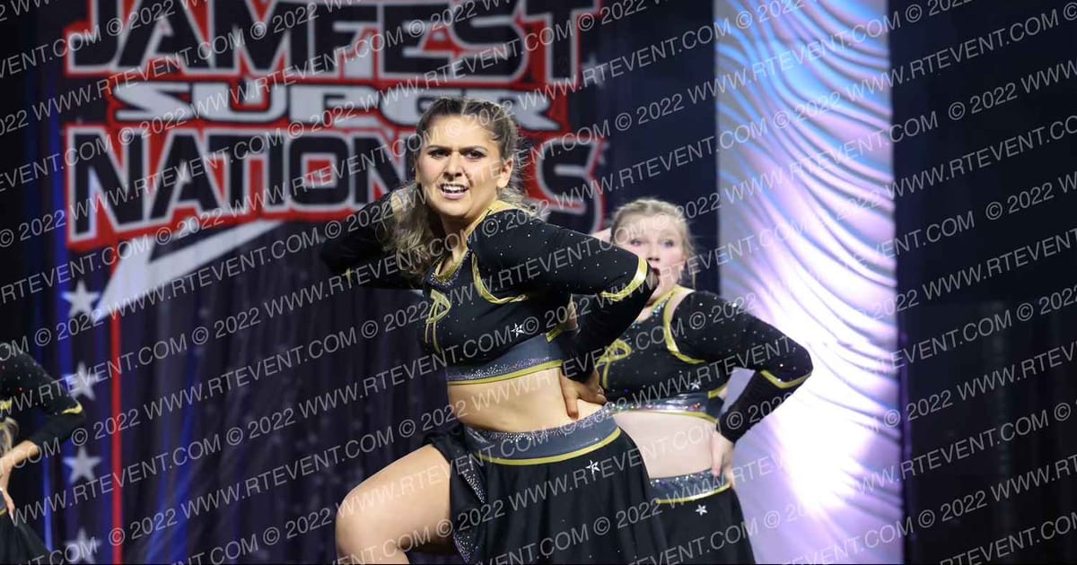 Platinum Athletics Black Ice · Cheer SUPER Nationals