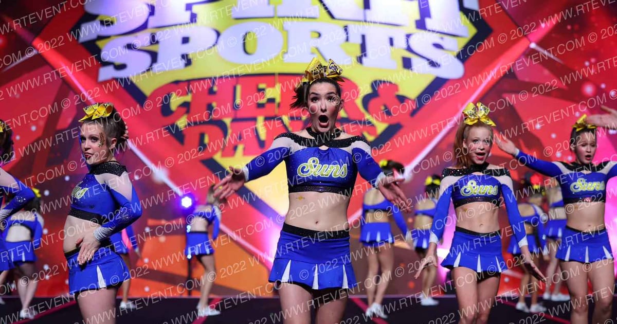 Cheer Central Suns Golden Girls · Spirit Sports Colorado Springs Nationals