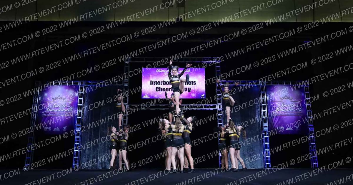 Interboro Hornets Cheerleading Queen Bees · Battle at the Boardwalk FIXED