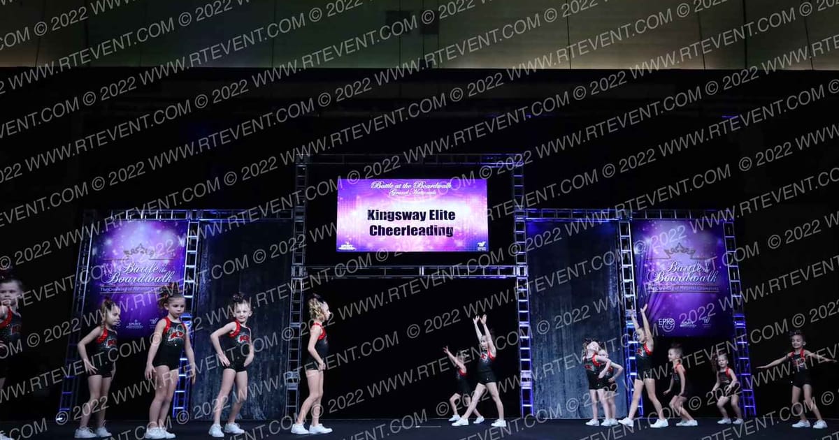 Kingsway Elite Cheerleading Little Dippers · Battle at the Boardwalk FIXED