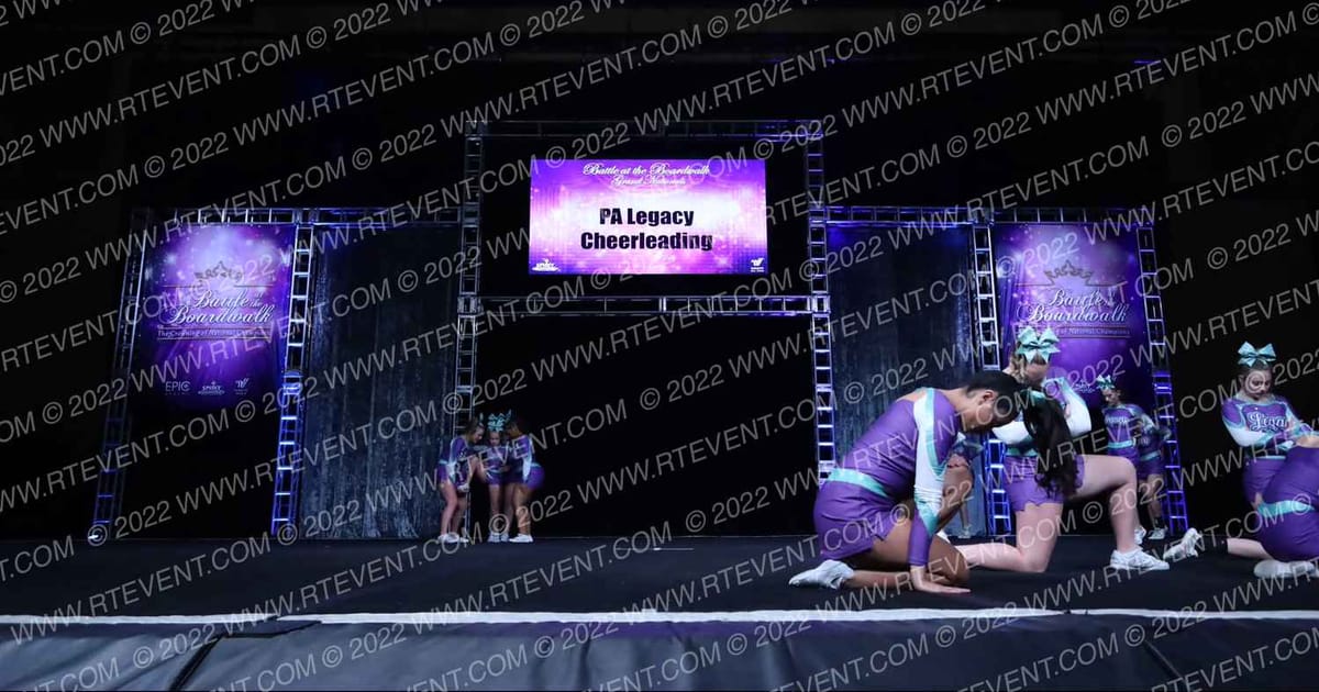PA Legacy Cheerleading Golden Girls · Battle at the Boardwalk FIXED