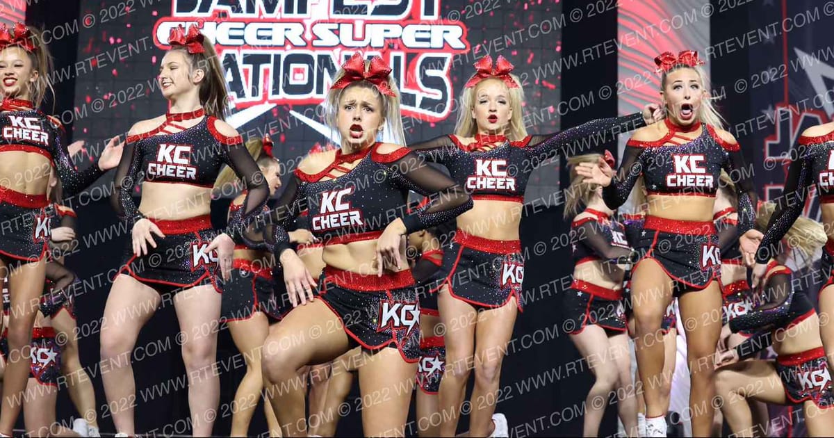 KC Cheer FAB FOUR · Cheer SUPER Nationals