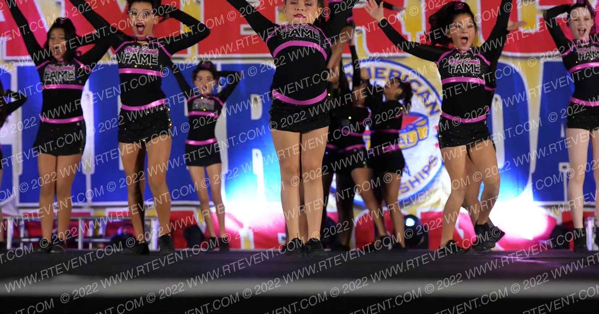 West Coast Fame Allstars Cheer OBSESSION · The American Championships San Jose Pac West Grand Nationals