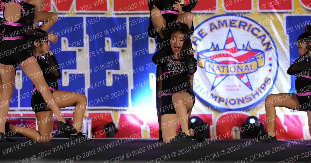 West Coast Fame Allstars Cheer MISFITS · The American Championships San Jose Pac West Grand Nationals