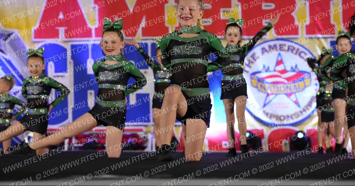 Athletic Perfection LIME · The American Championships San Jose Pac West Grand Nationals