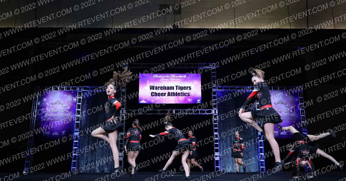 Wareham Tigers Cheer Athletics Pride · Battle at the Boardwalk FIXED