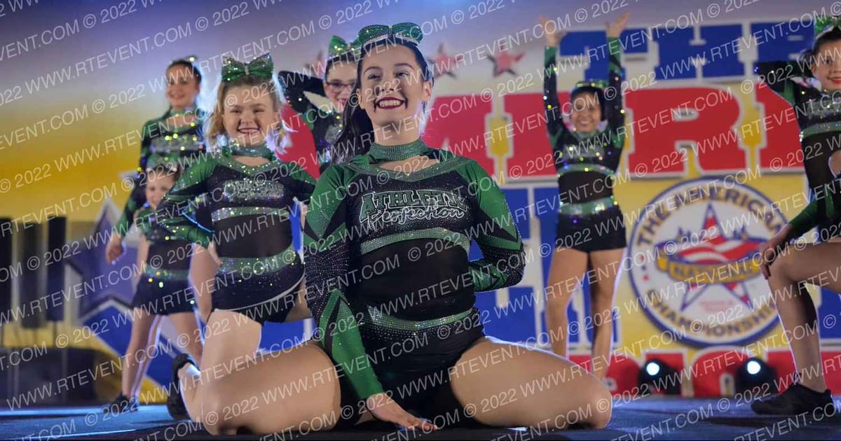 Athletic Perfection Gold · The American Championships San Jose Pac West Grand Nationals