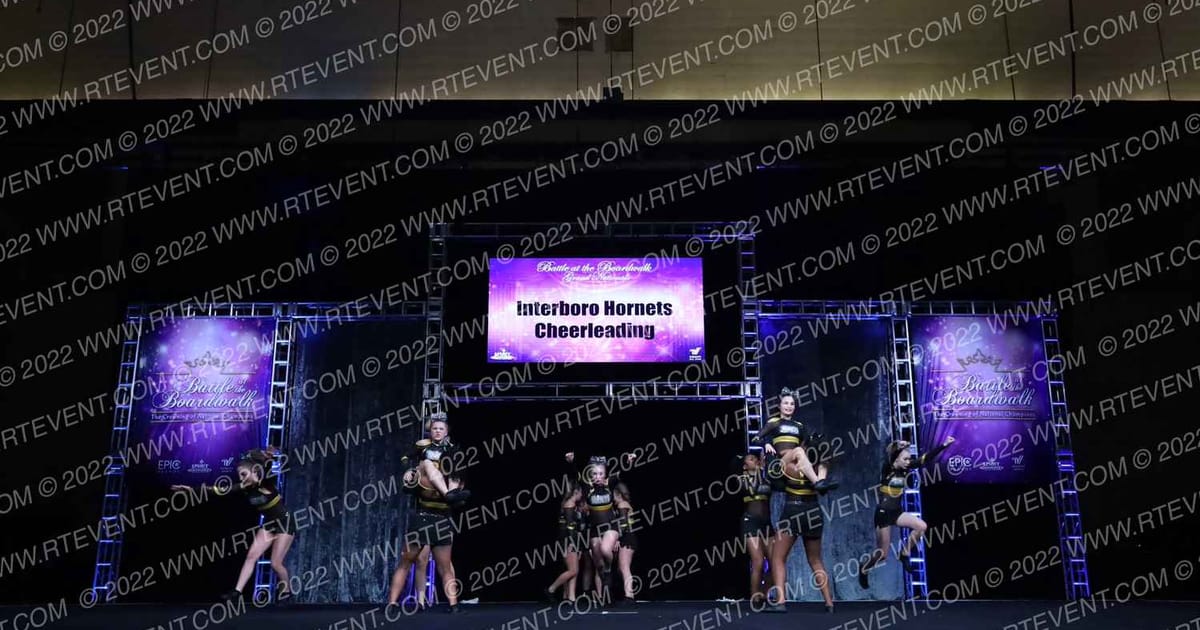 Interboro Hornets Cheerleading Lady Sting · Battle at the Boardwalk FIXED