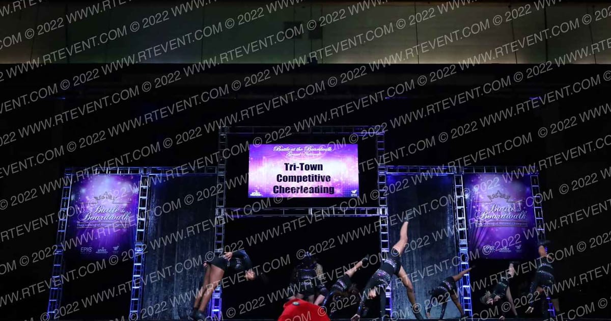 Tri-Town Competitive Cheerleading Black Ice · Battle at the Boardwalk FIXED