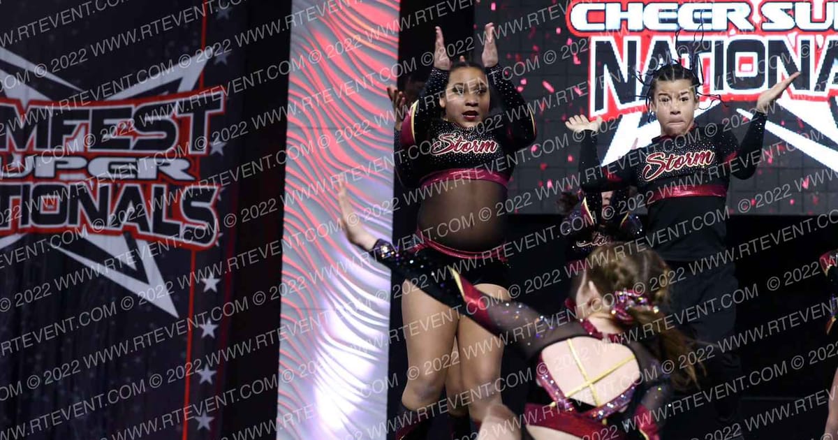 South Jersey Storm Sprites · Cheer SUPER Nationals