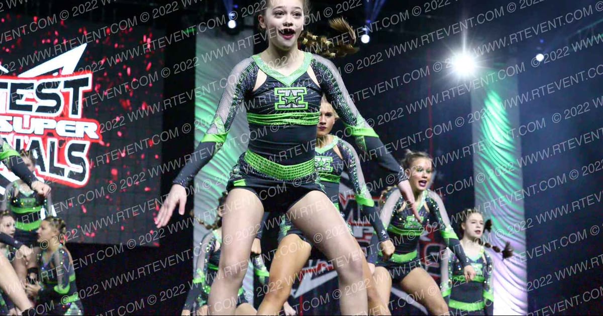 Element Elite Tumbling & Cheer OXYGEN · Cheer SUPER Nationals