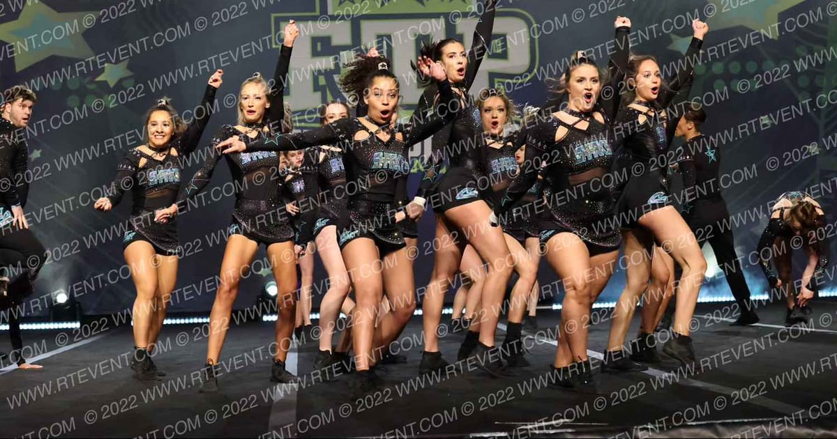 Cheer Sport Sharks - Kitchener Star Spotted Sharks · Feel The Power East FIXED