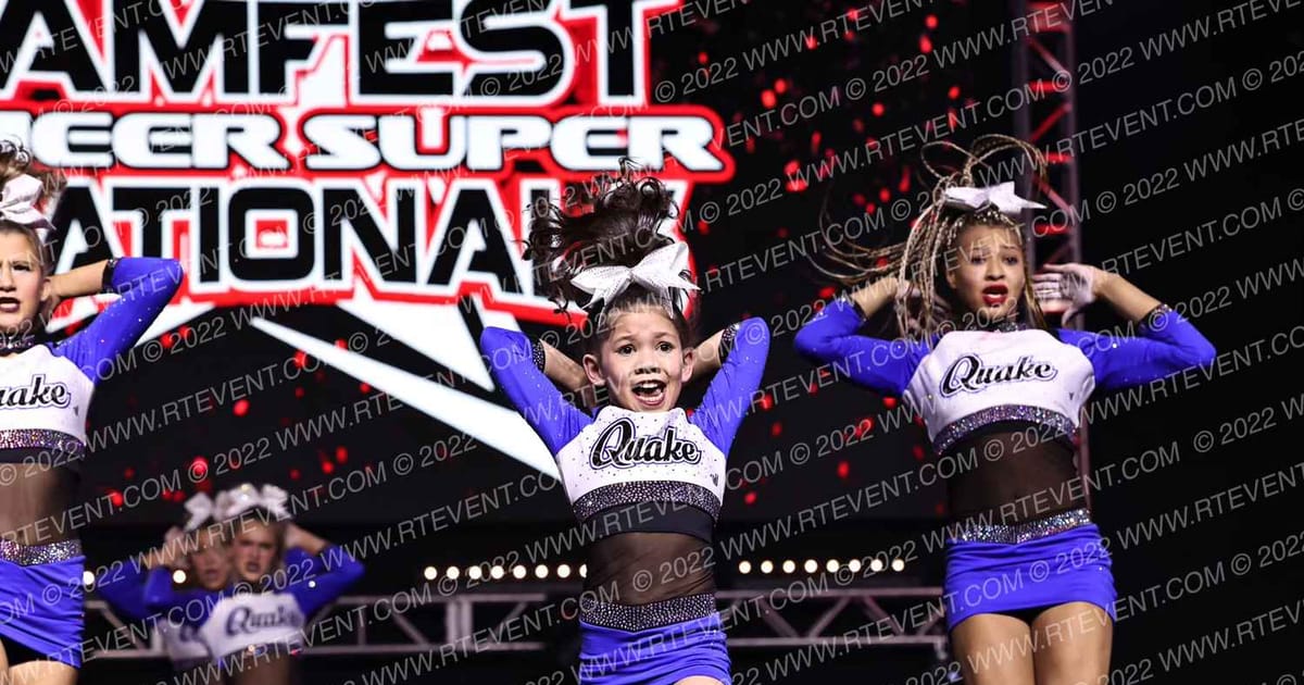 Maryland Twisters Virginia Quake · Cheer Super Nationals