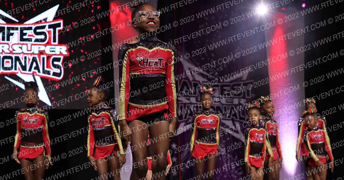 Crimson Heat All Stars Super Sparks · Cheer Super Nationals