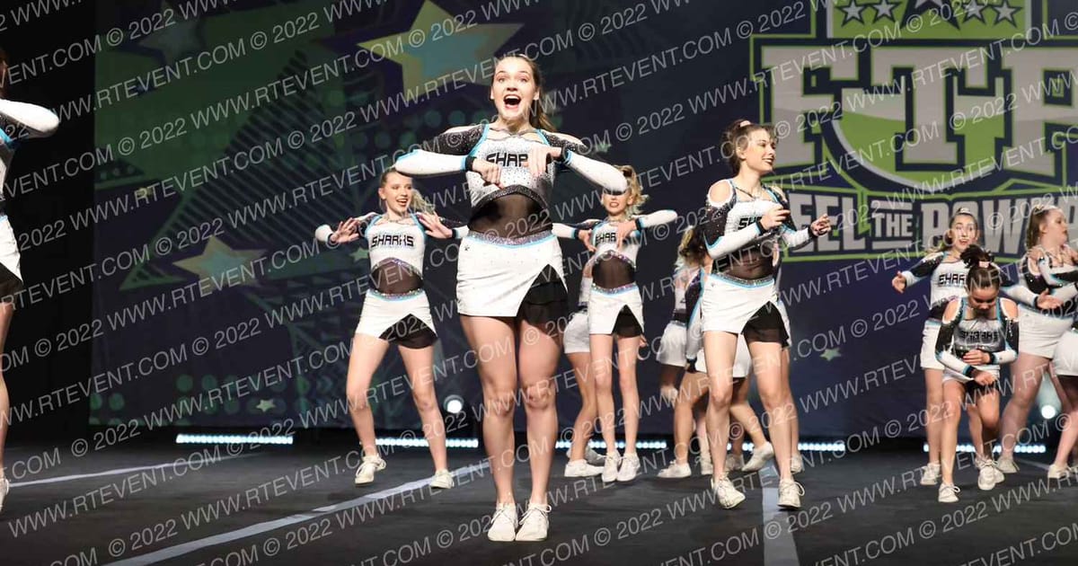 Cheer Sport Sharks - Ancaster SWAT · Feel The Power East FIXED