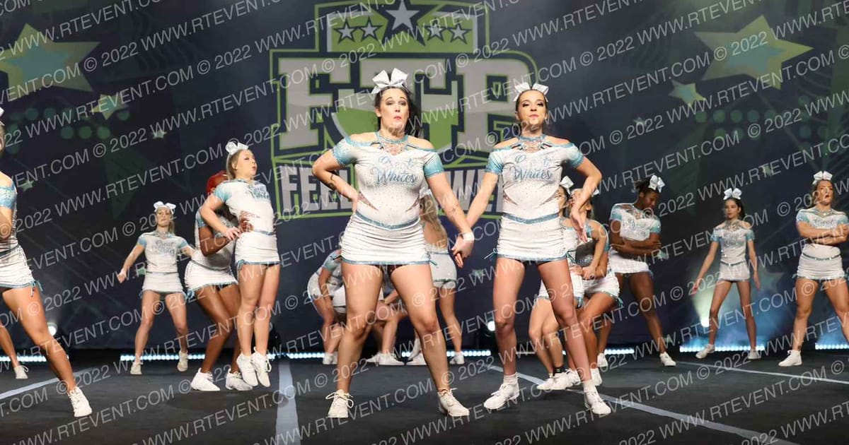 Cheer Sport Sharks - Kitchener Great White Sharks · Feel The Power East FIXED