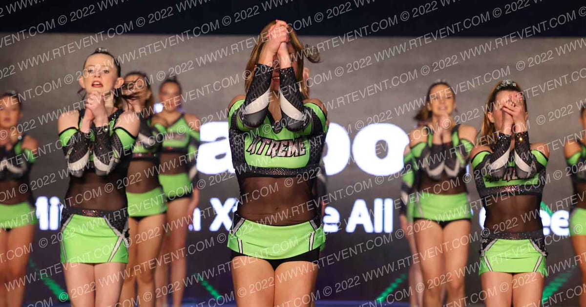 Minnesota Xtreme All Star Cheer Carbon · Rockstar NV KC Grand Nationals