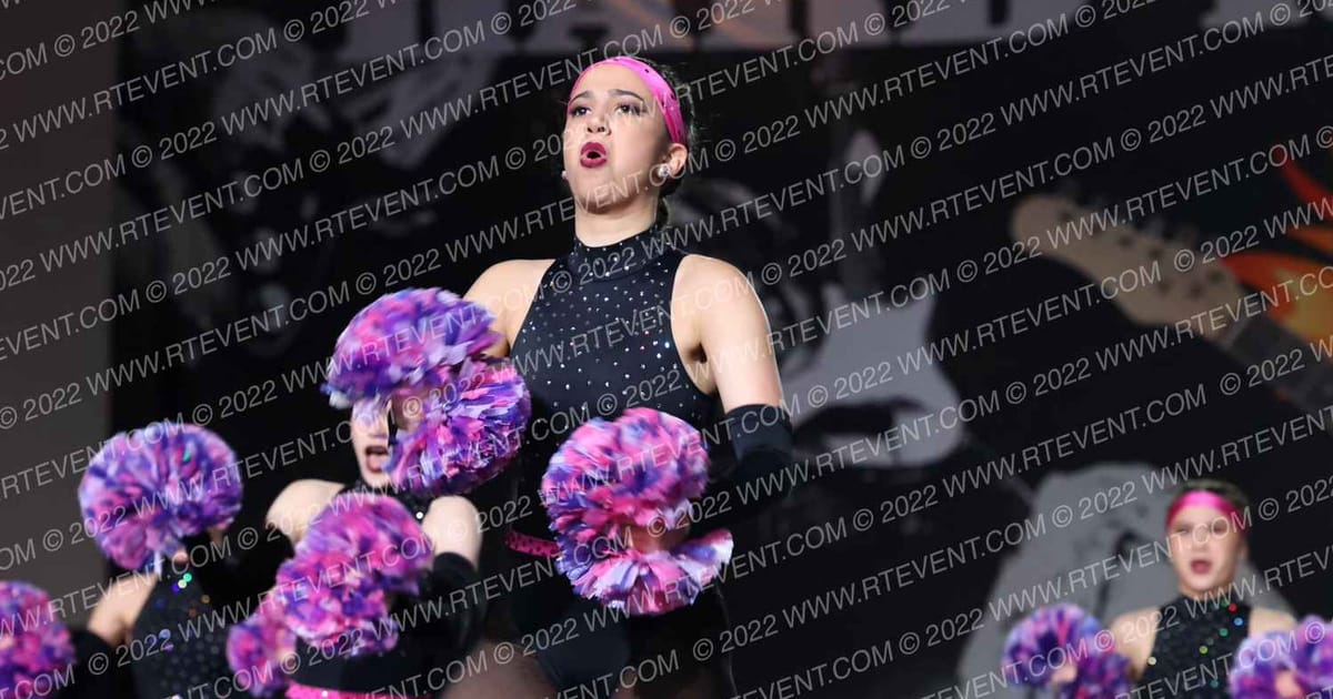 Adrenaline All Stars SPARK Senior Large Pom · Hard Rockin National Dance Championships