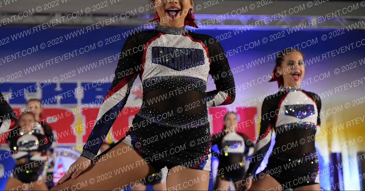 American Cheer JR WHITE · The American Championships San Jose Pac West Grand Nationals