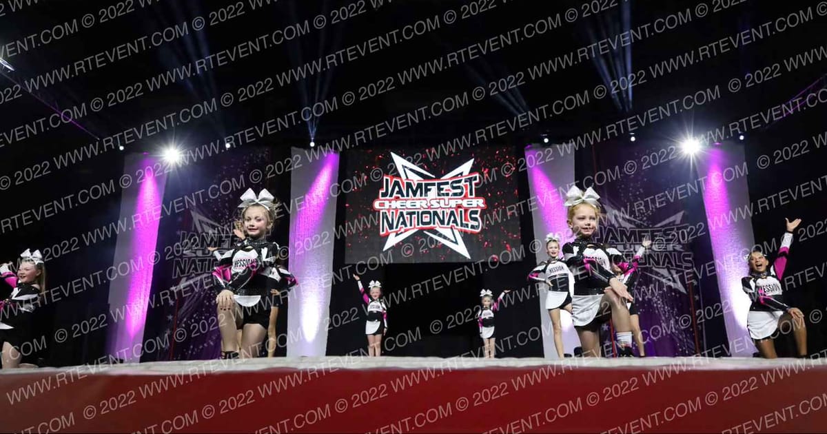 Hession Cheer Academy Pink Sizzle · Cheer Super Nationals